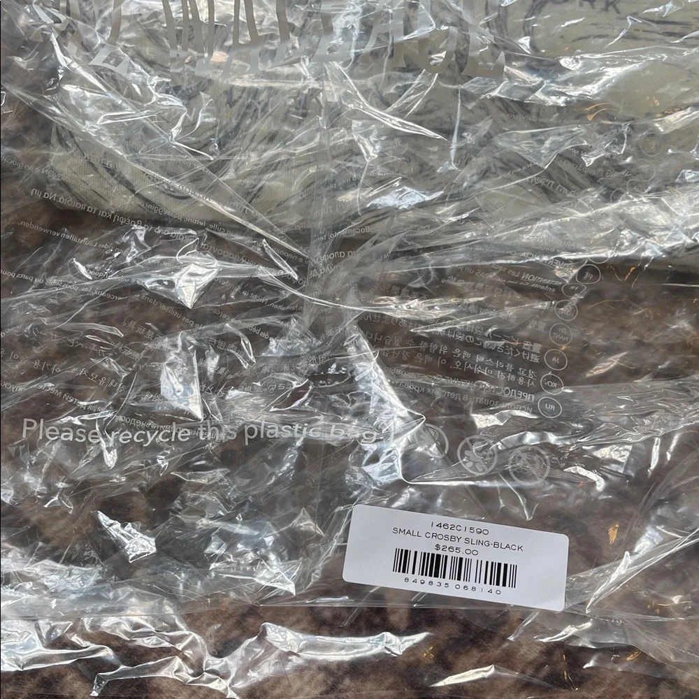 NWT MZ Wallace Small Crosby Black Quilted Crossbody Bag - Picture 6 of 10